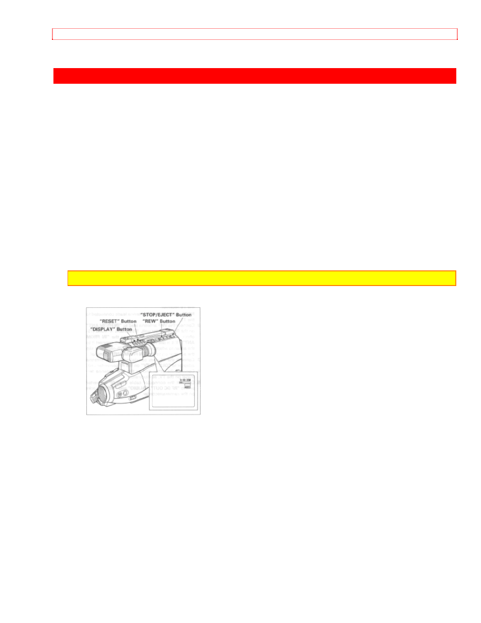 Memory | Hitachi VM-3700A User Manual | Page 64 / 81