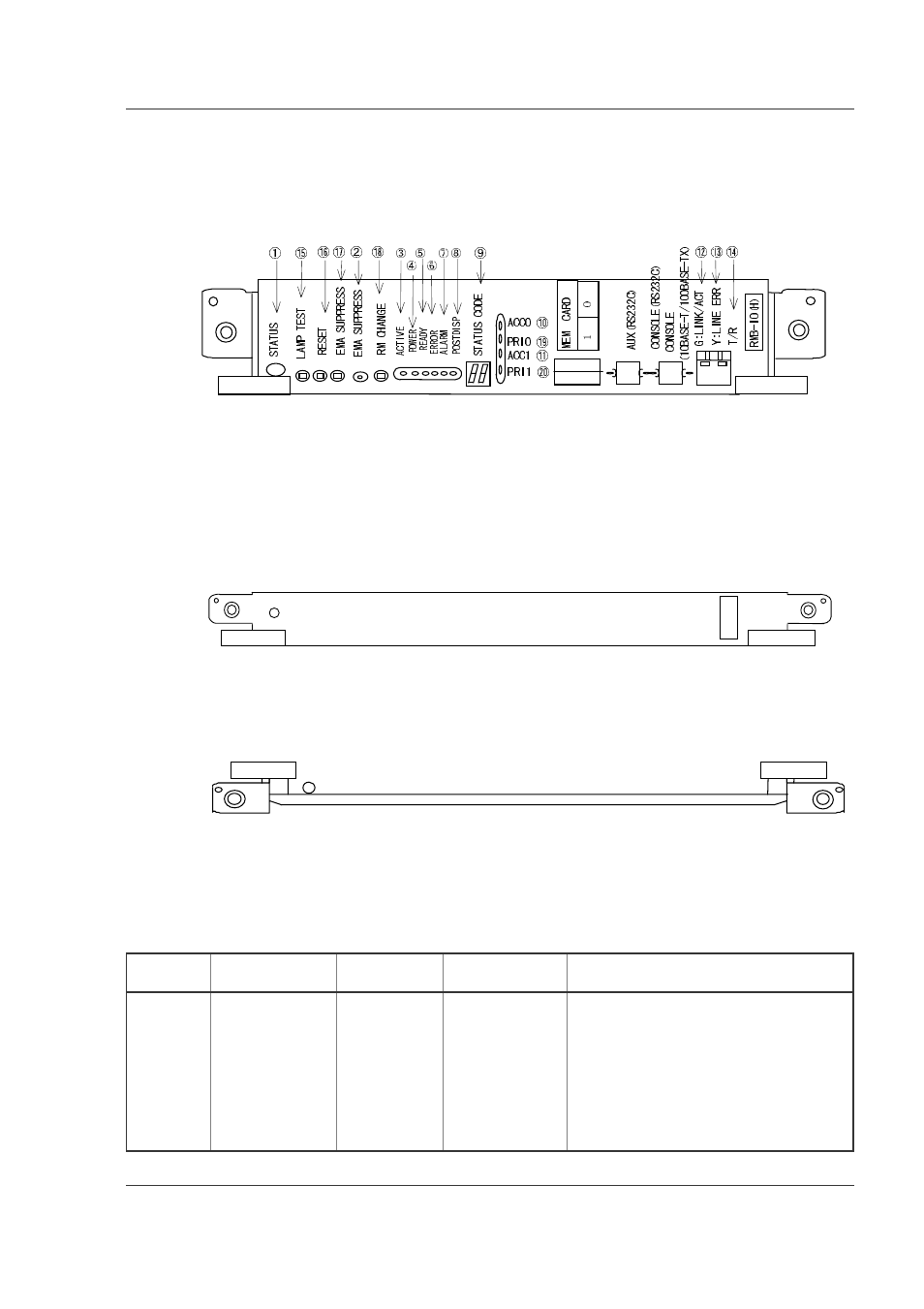 7 rmb-io(h), 8 csw, 7 rmb-io(h) -15 | 8 csw -15, Bcu switch and function of led indications -15 | Hitachi GR2000 User Manual | Page 117 / 410