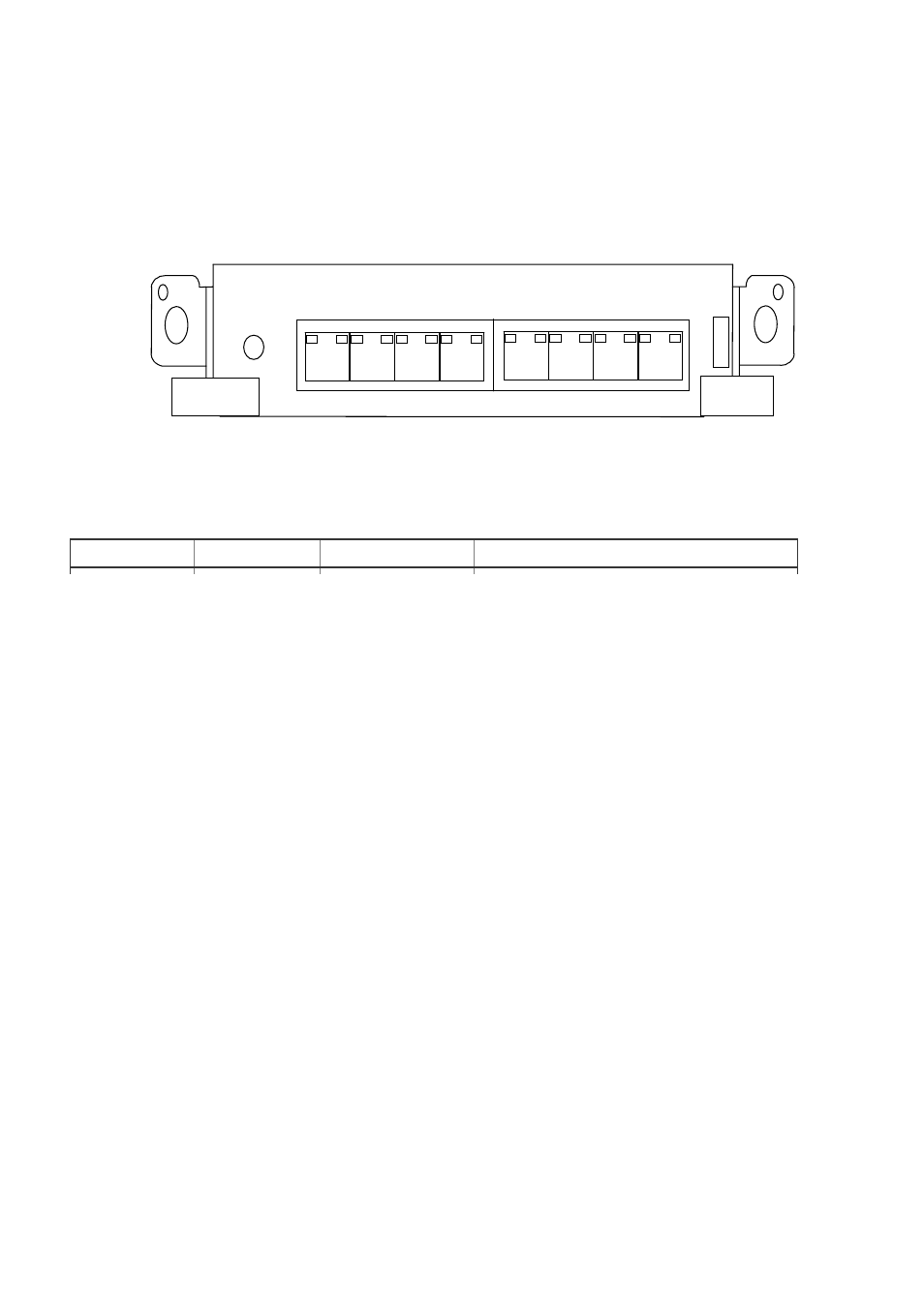 Nwjb-8 front panel view -32, Nwjb-8 switch and function of led indications -32 | Hitachi GR2000 User Manual | Page 134 / 410