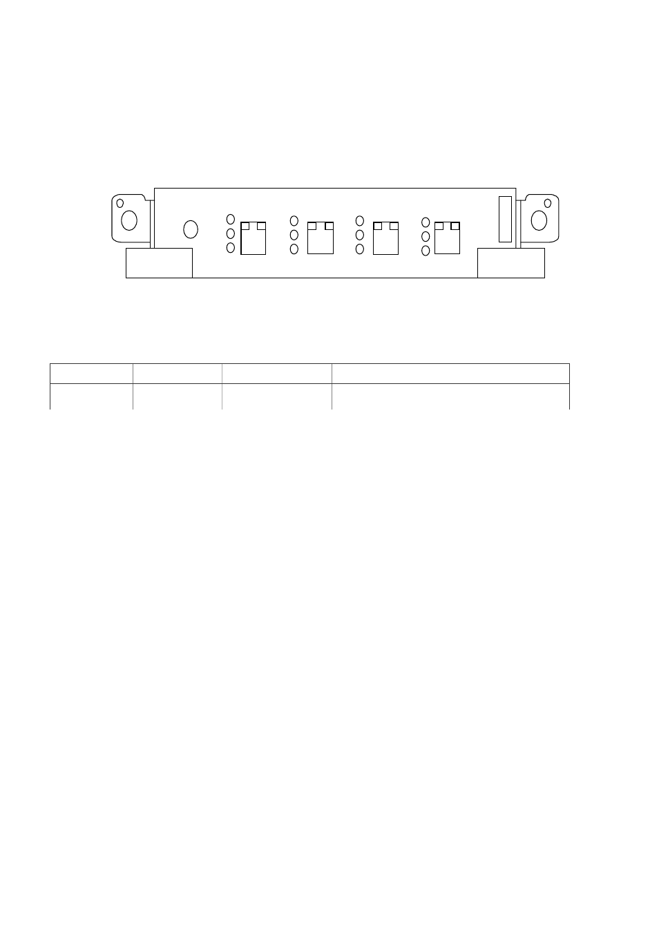 Nwe1-4 front panel view -38, Nwe1-4 switch and function of led indications -38 | Hitachi GR2000 User Manual | Page 140 / 410