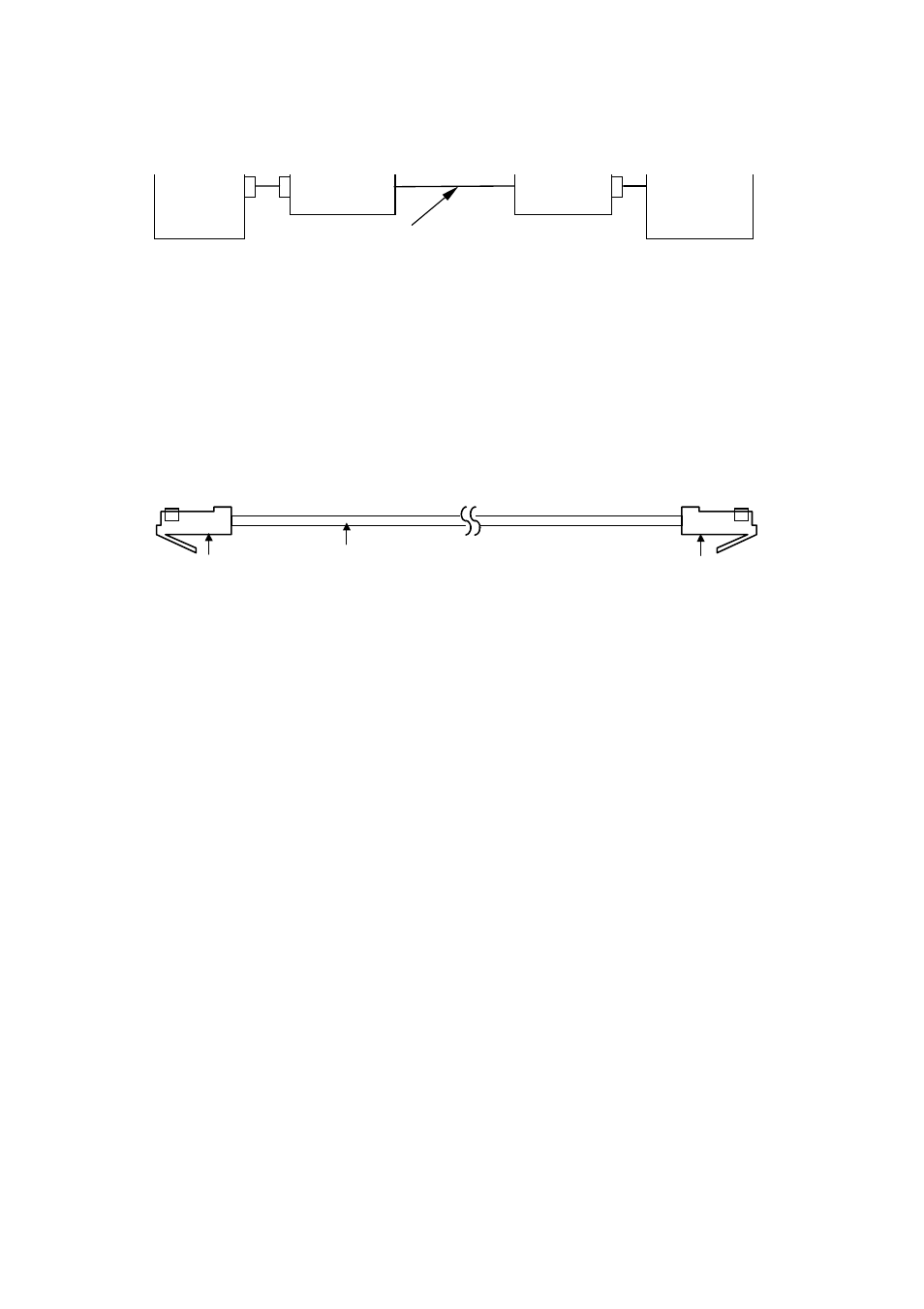 2 utp cable for primary (i.431 or i.431-a), 2 utp cable for primary (i.431 or i.431-a) -92, Connection to device without terminator -92 | Hitachi GR2000 User Manual | Page 194 / 410