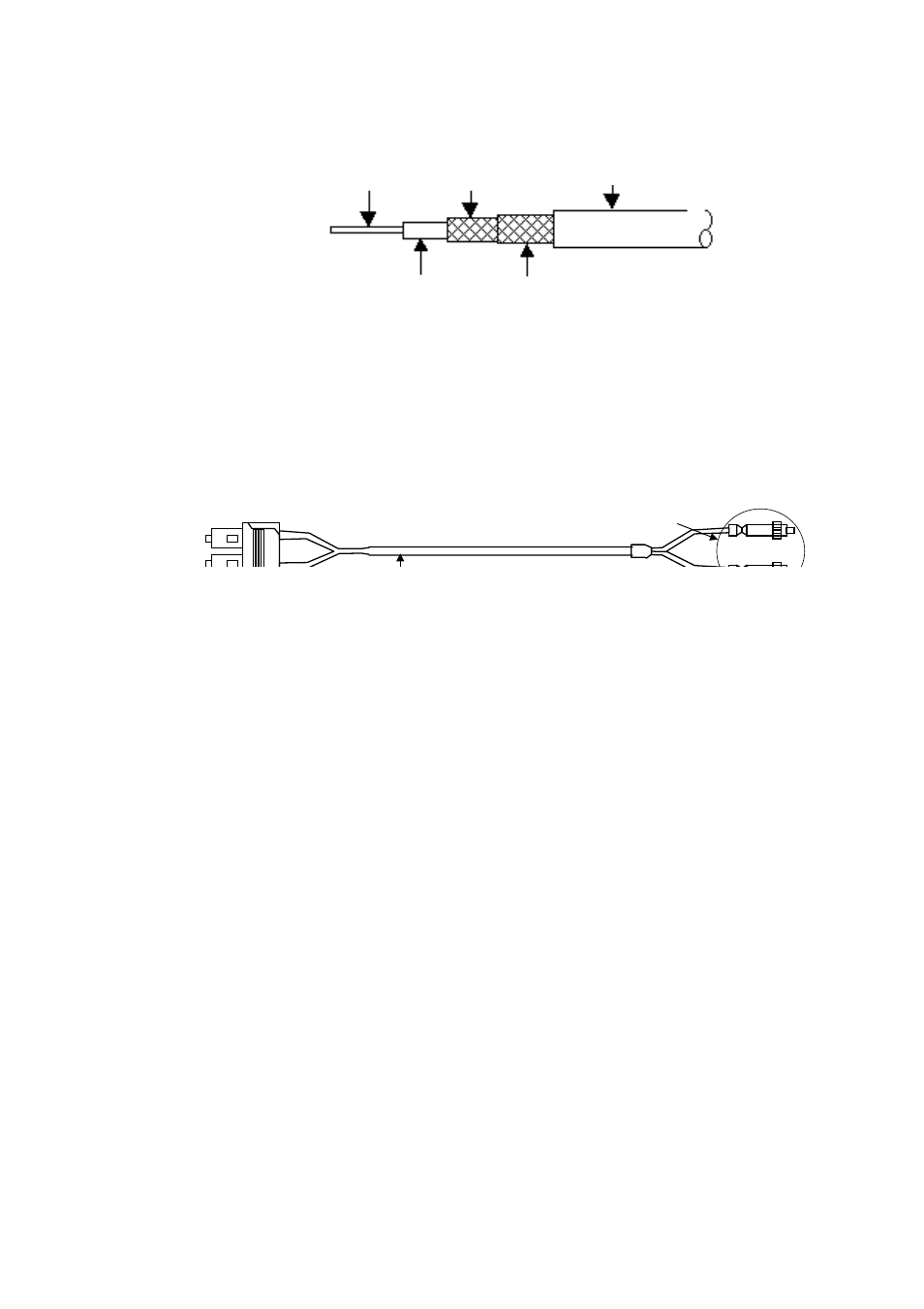 Construction of duel shield type coaxial cable -95 | Hitachi GR2000 User Manual | Page 197 / 410