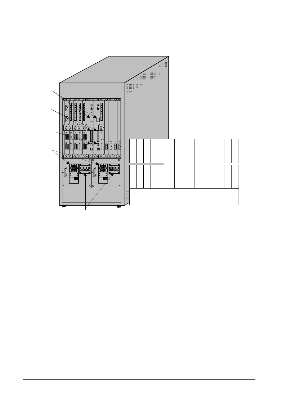 Front view of gr2000-20h with dc input -10, Figure 2-13 | Hitachi GR2000 User Manual | Page 66 / 410