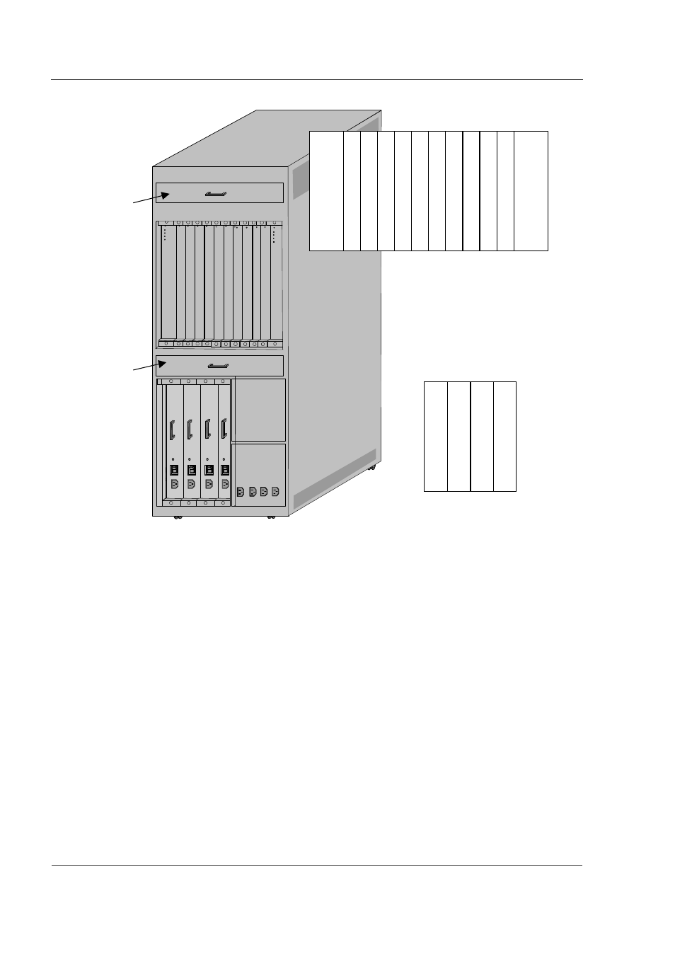 Rear view of gr2000-20 with ac input -16, Figure 2-22 | Hitachi GR2000 User Manual | Page 72 / 410