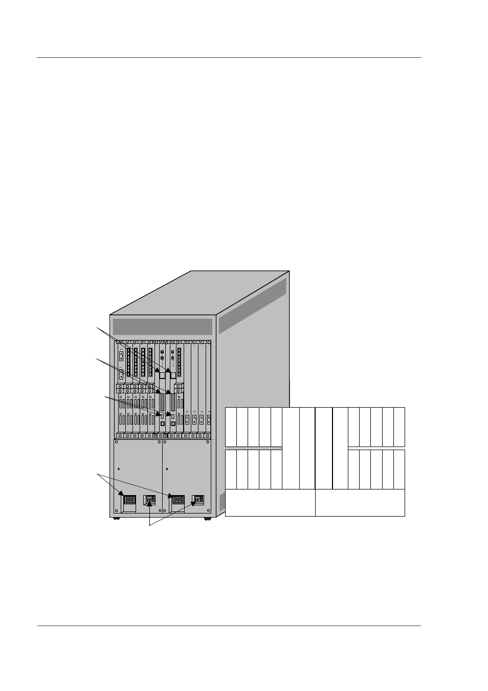 Front view of gr2000-20h with ac input -26 | Hitachi GR2000 User Manual | Page 82 / 410