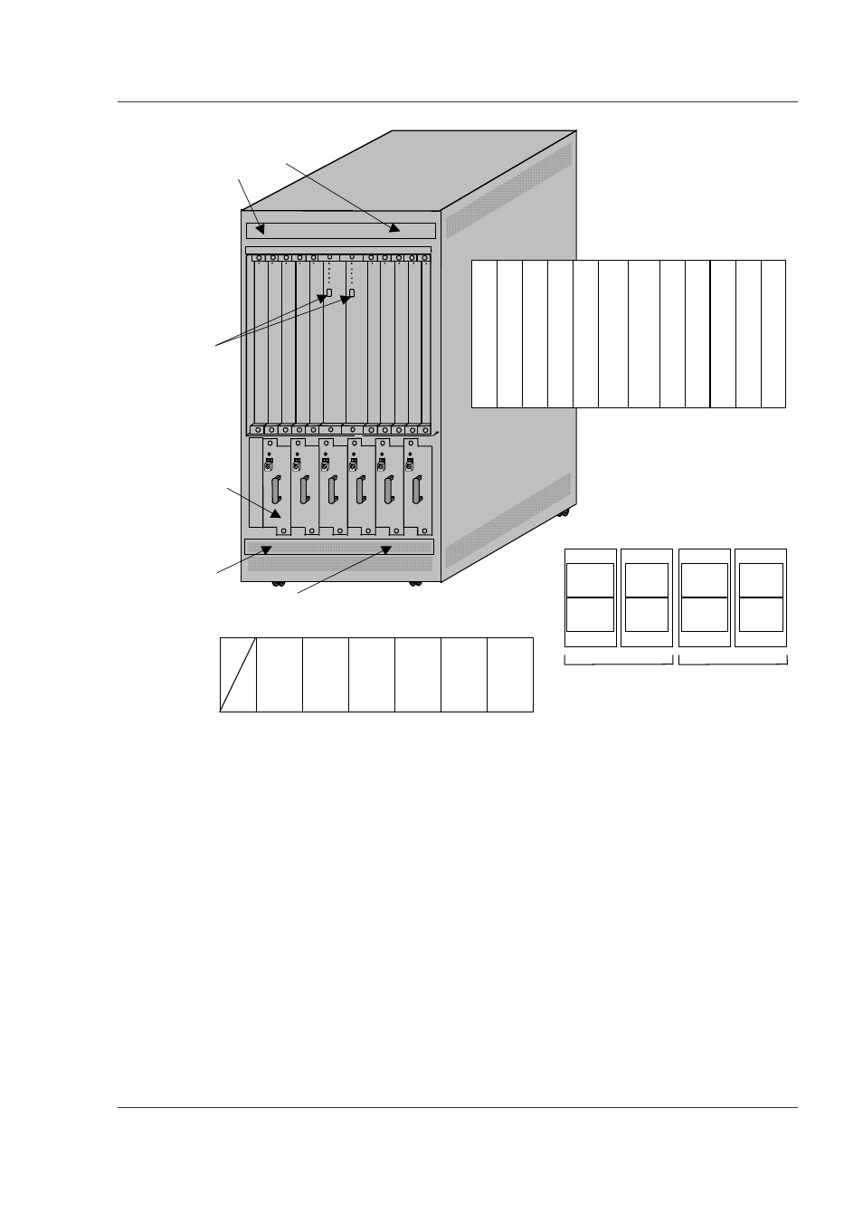 Rear view of gr2000-20h with ac input -27 | Hitachi GR2000 User Manual | Page 83 / 410