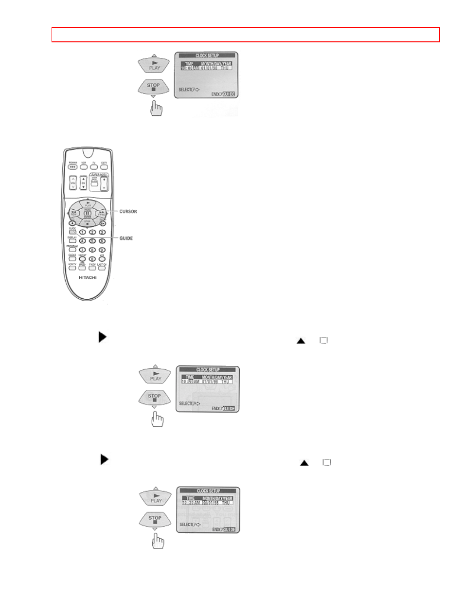 Hitachi VT-FX6411A User Manual | Page 22 / 81