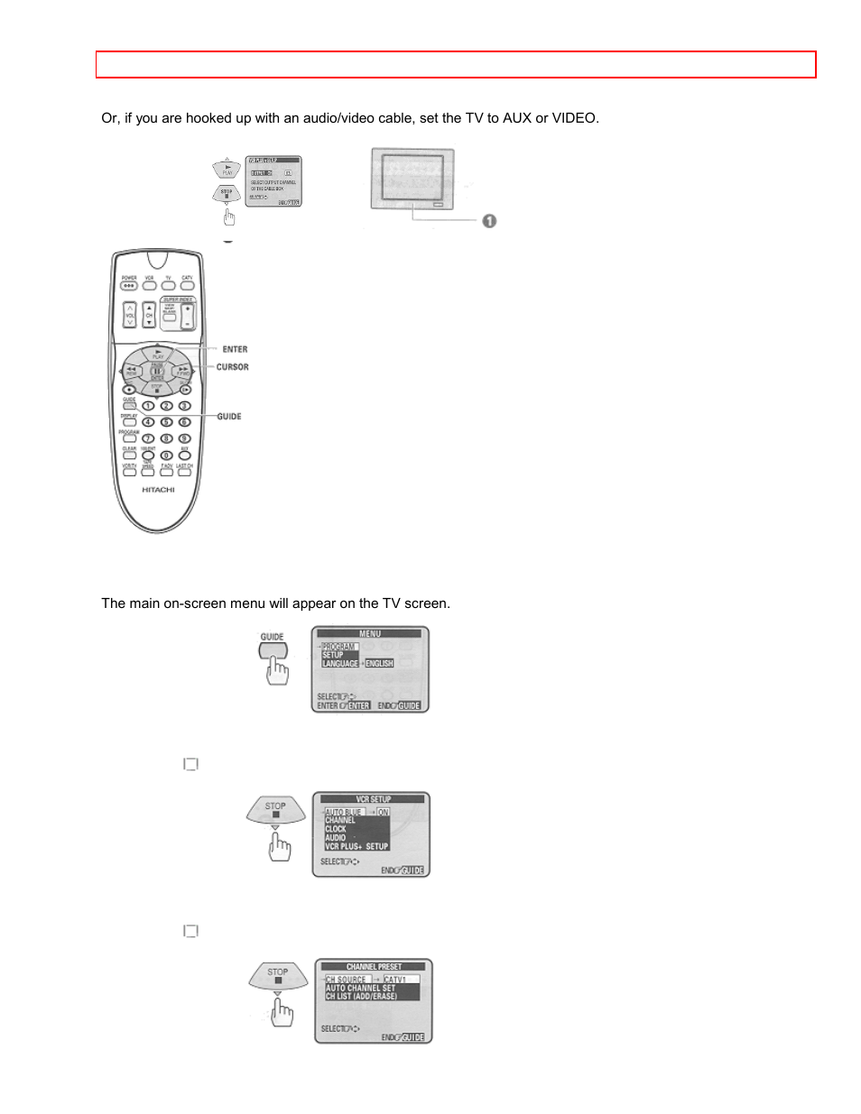 Hitachi VT-FX6411A User Manual | Page 24 / 81