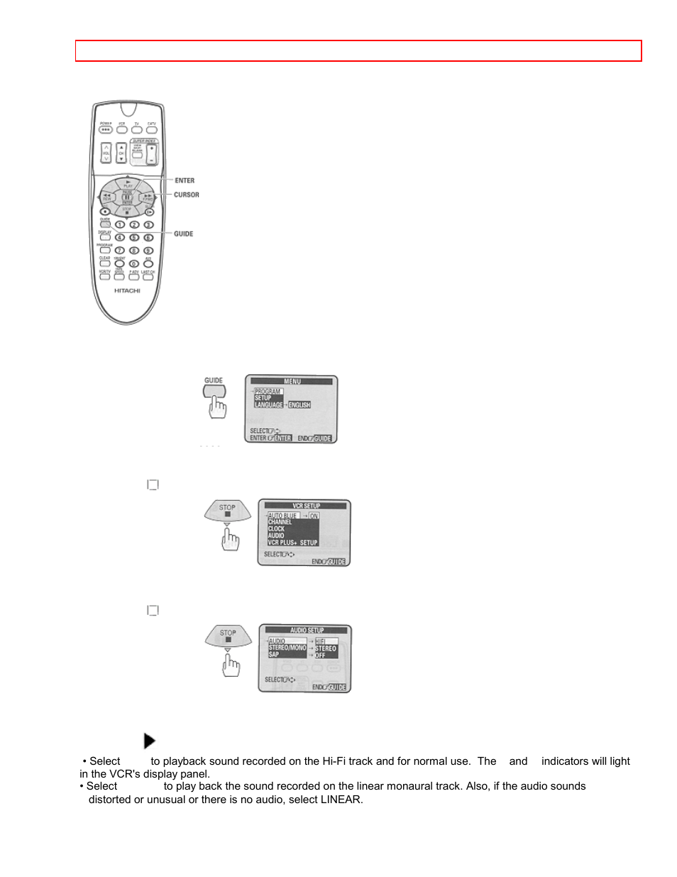 Hitachi VT-FX6411A User Manual | Page 39 / 81