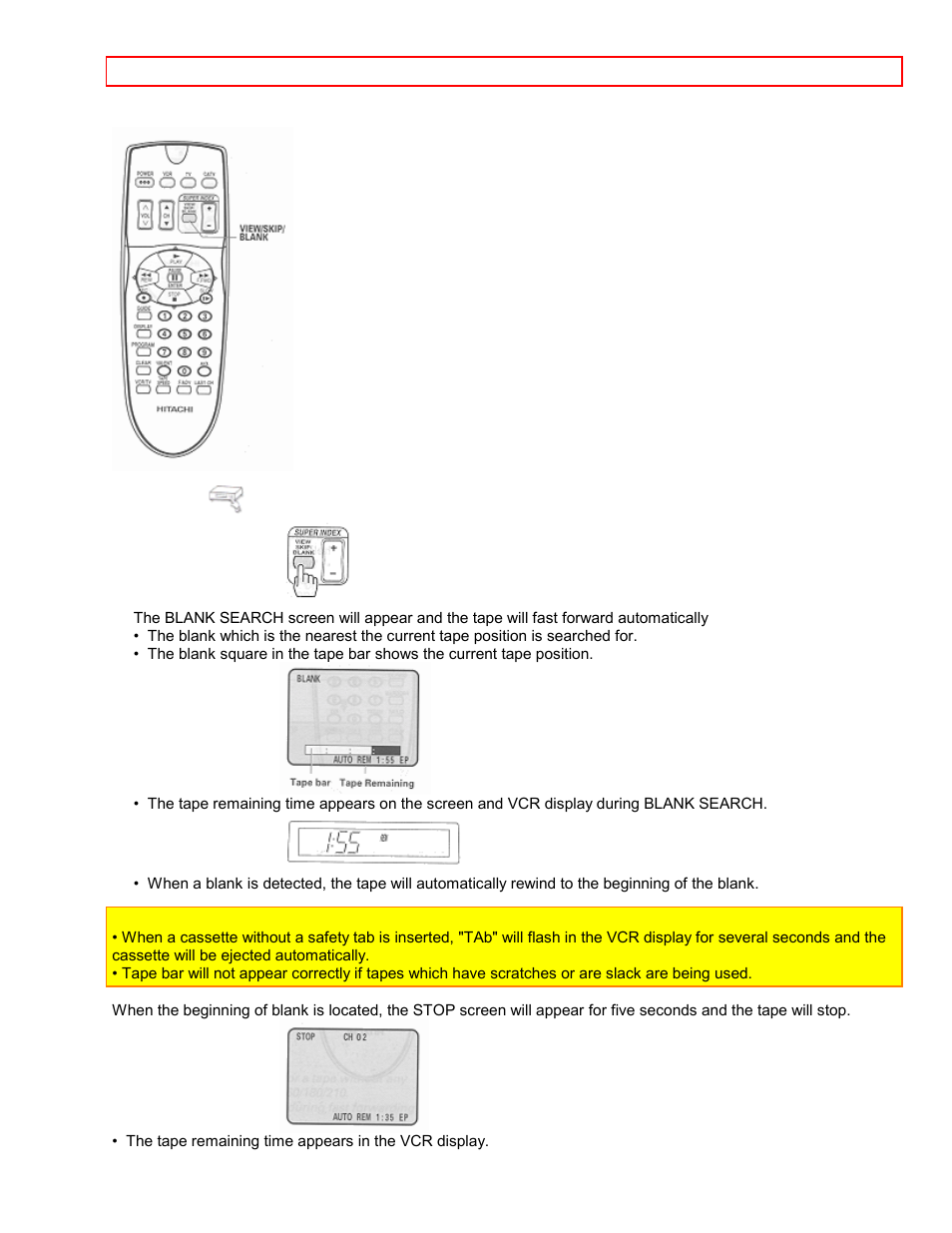 Hitachi VT-FX6411A User Manual | Page 42 / 81