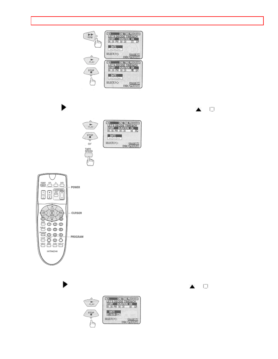 Hitachi VT-FX6411A User Manual | Page 58 / 81