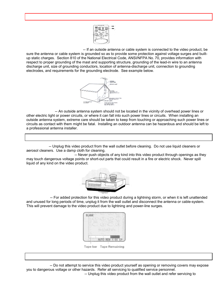 Use service | Hitachi VT-FX6411A User Manual | Page 6 / 81