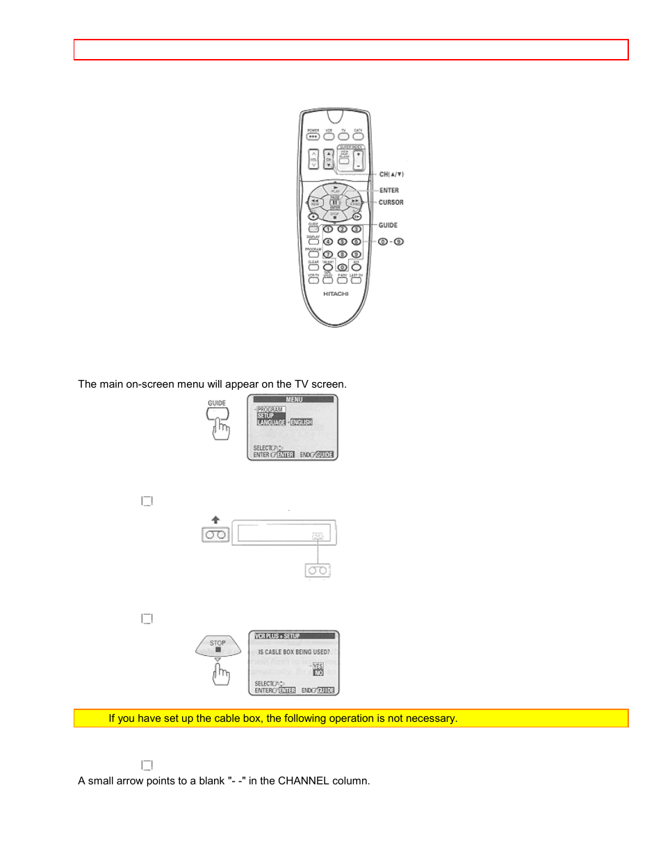 Hitachi VT-FX6411A User Manual | Page 62 / 81