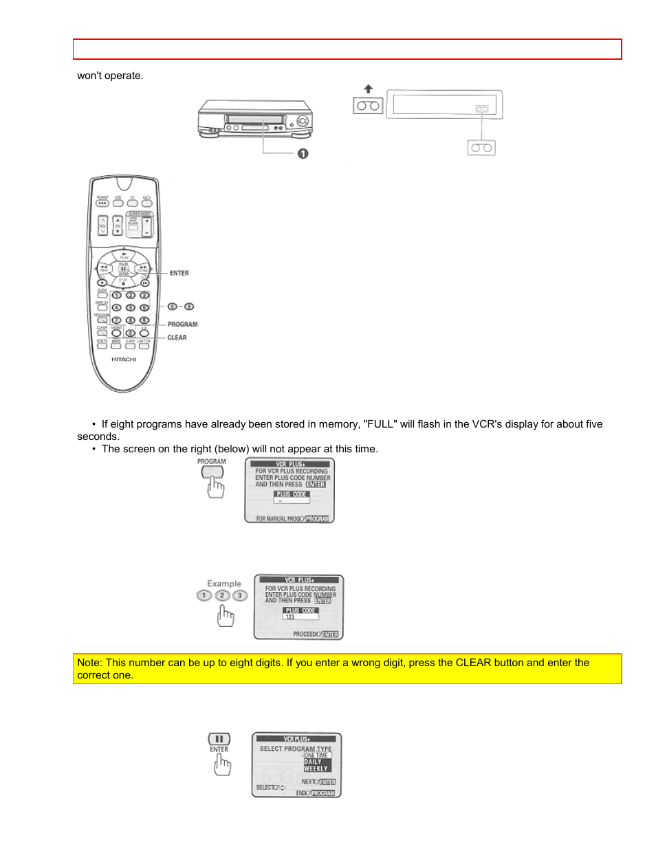 Hitachi VT-FX6411A User Manual | Page 64 / 81