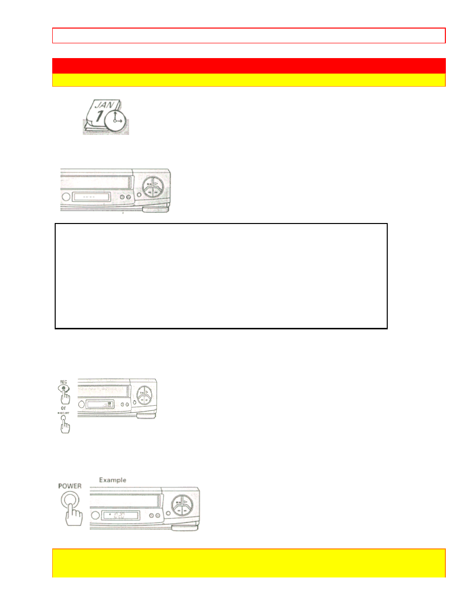 Setting the clock -automatic mode | Hitachi VT-FX614A User Manual | Page 22 / 75