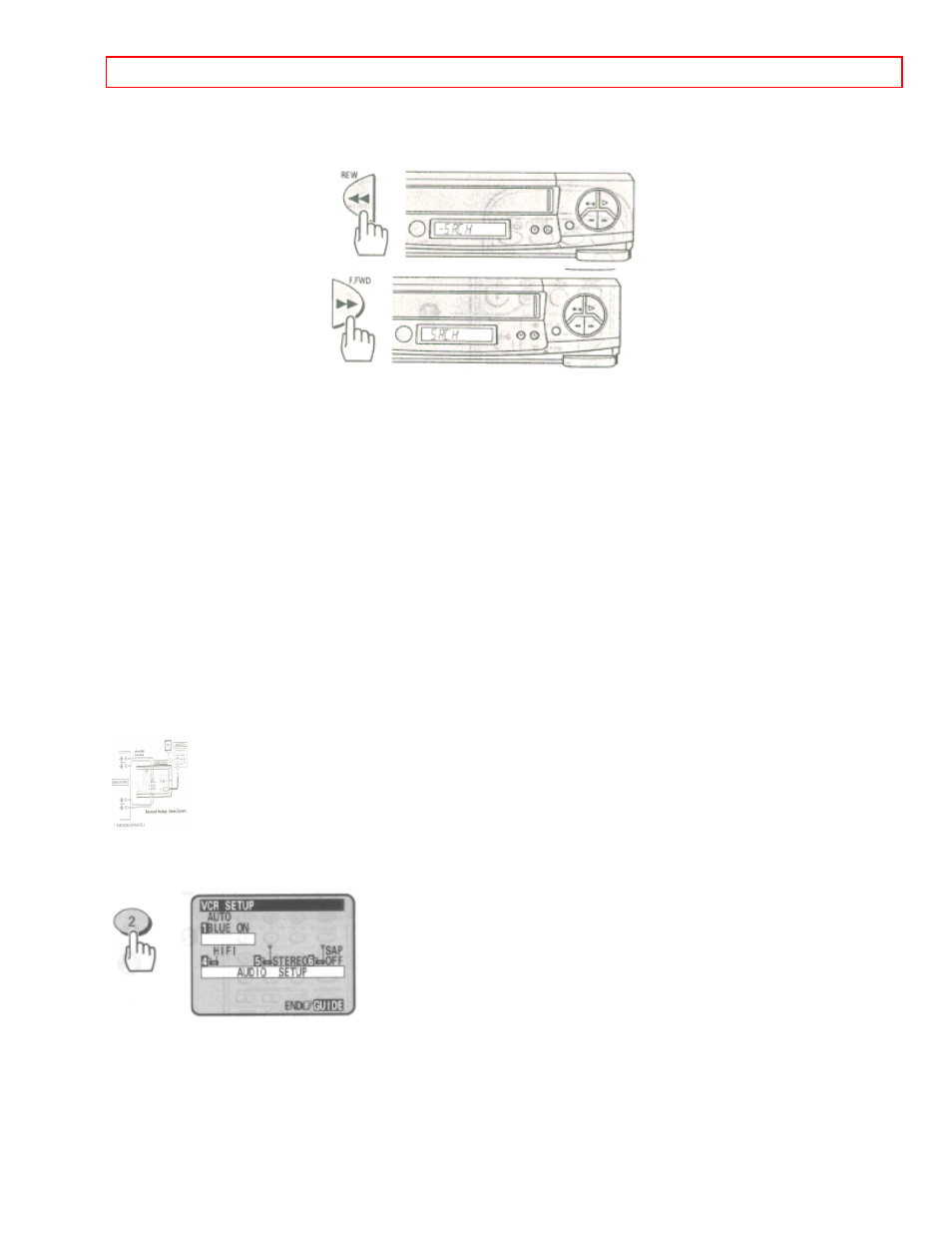 Choosing a mode for audio playback | Hitachi VT-FX614A User Manual | Page 44 / 75