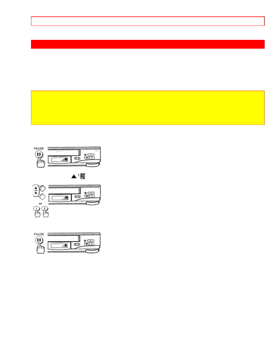 Recording a program - recording tips | Hitachi VT-FX614A User Manual | Page 52 / 75