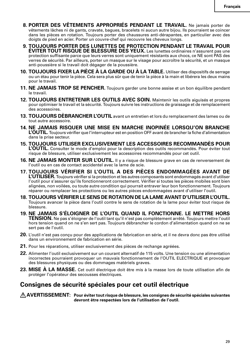Hitachi C10RA2 User Manual | Page 29 / 85