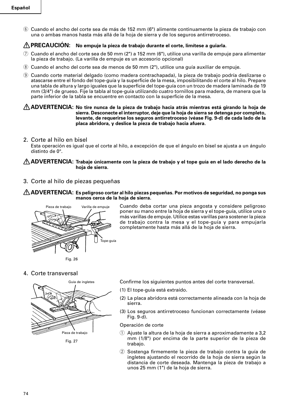 Hitachi C10RA2 User Manual | Page 74 / 85