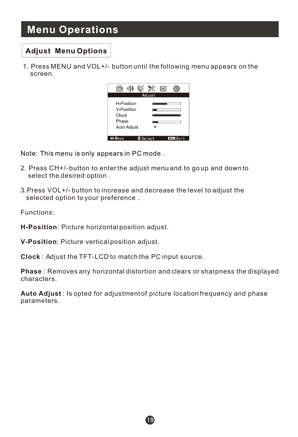Т³гж 24 | Hitachi HL19KN1 User Manual | Page 23 / 26