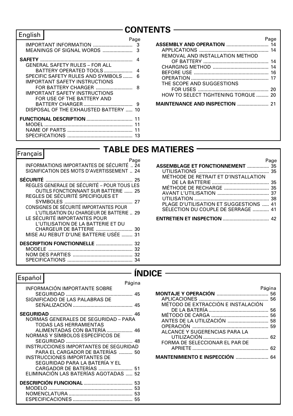 Hitachi DS 14DVF User Manual | Page 2 / 72