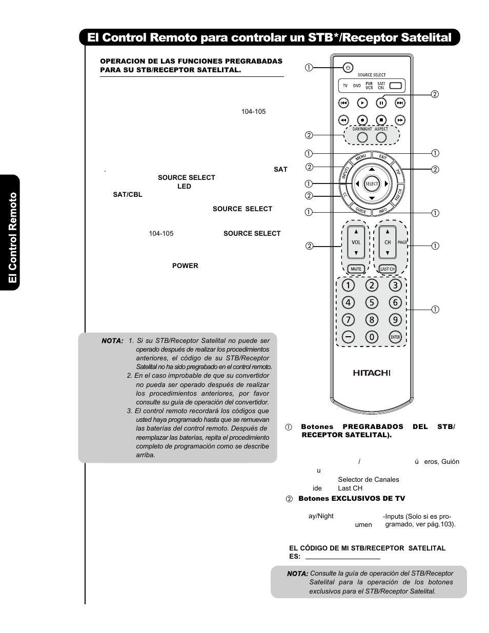 Hitachi L47V651 User Manual | Page 100 / 150