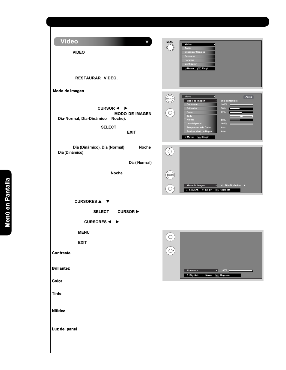 Video | Hitachi L47V651 User Manual | Page 108 / 150