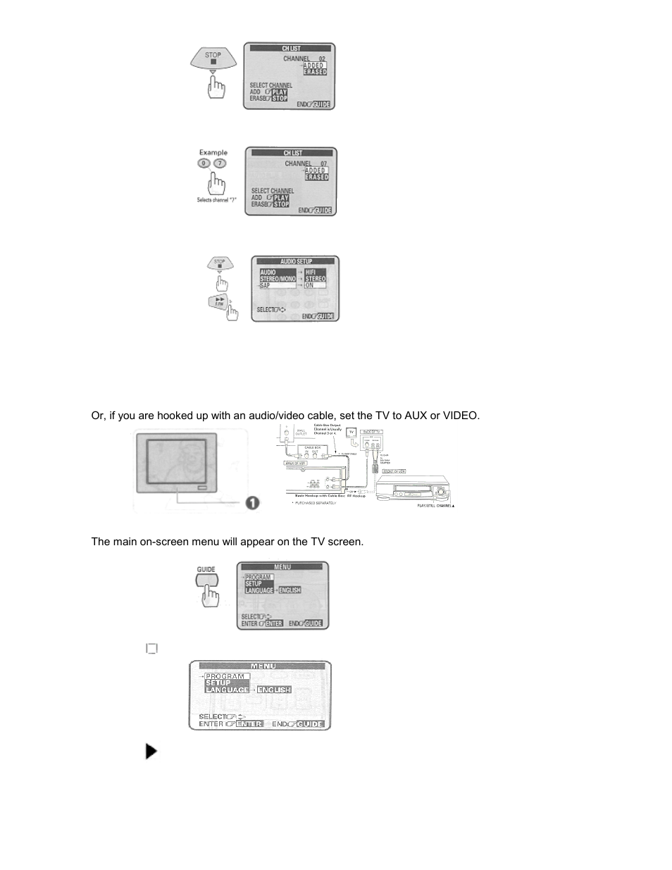 Auto blue setting | Hitachi VTUX6430A User Manual | Page 33 / 77