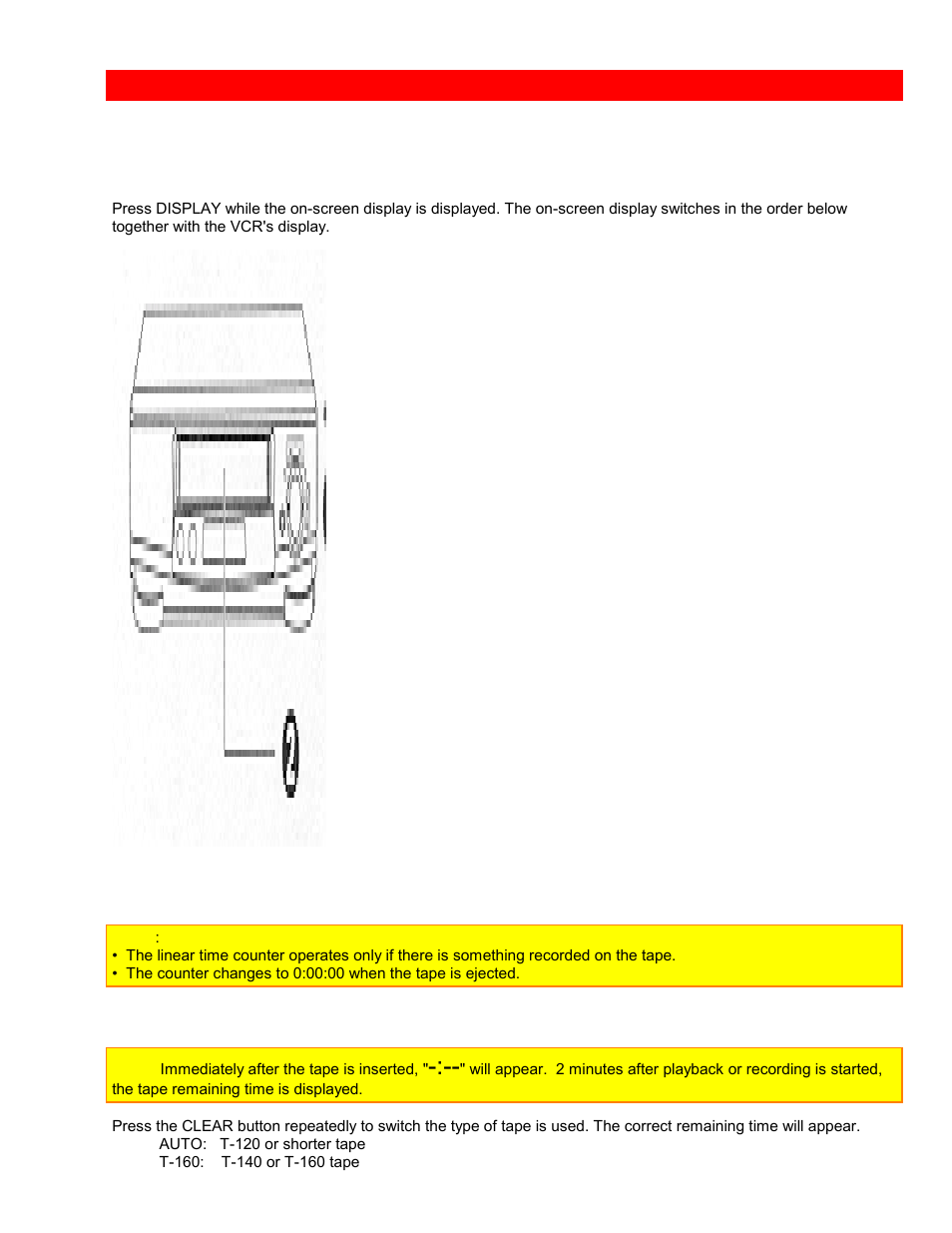 Viewing the on-screen display | Hitachi VTUX6430A User Manual | Page 46 / 77