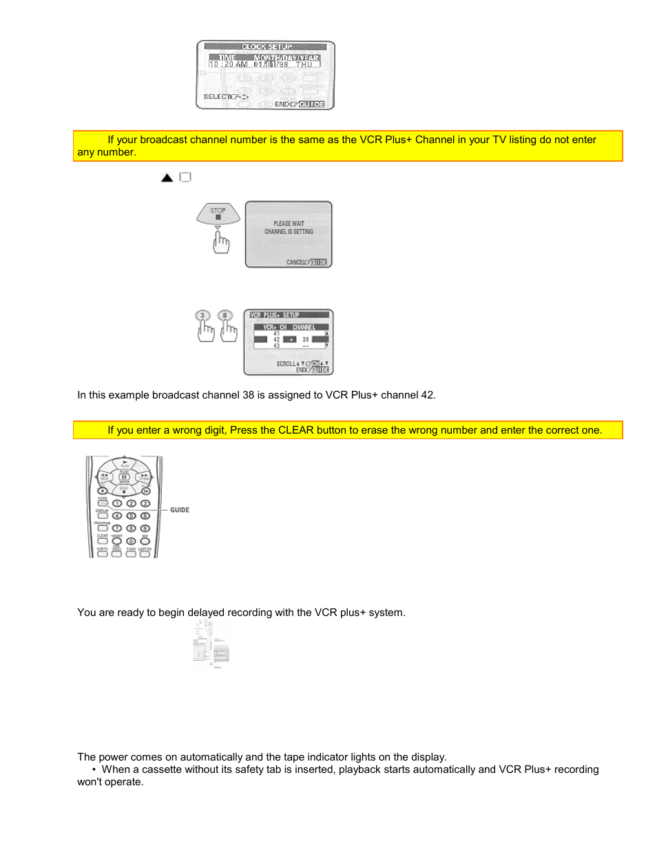 Hitachi VTUX6430A User Manual | Page 62 / 77