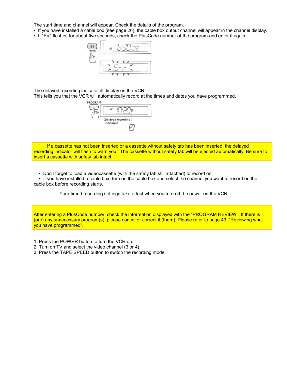 Hitachi VTUX6430A User Manual | Page 66 / 77