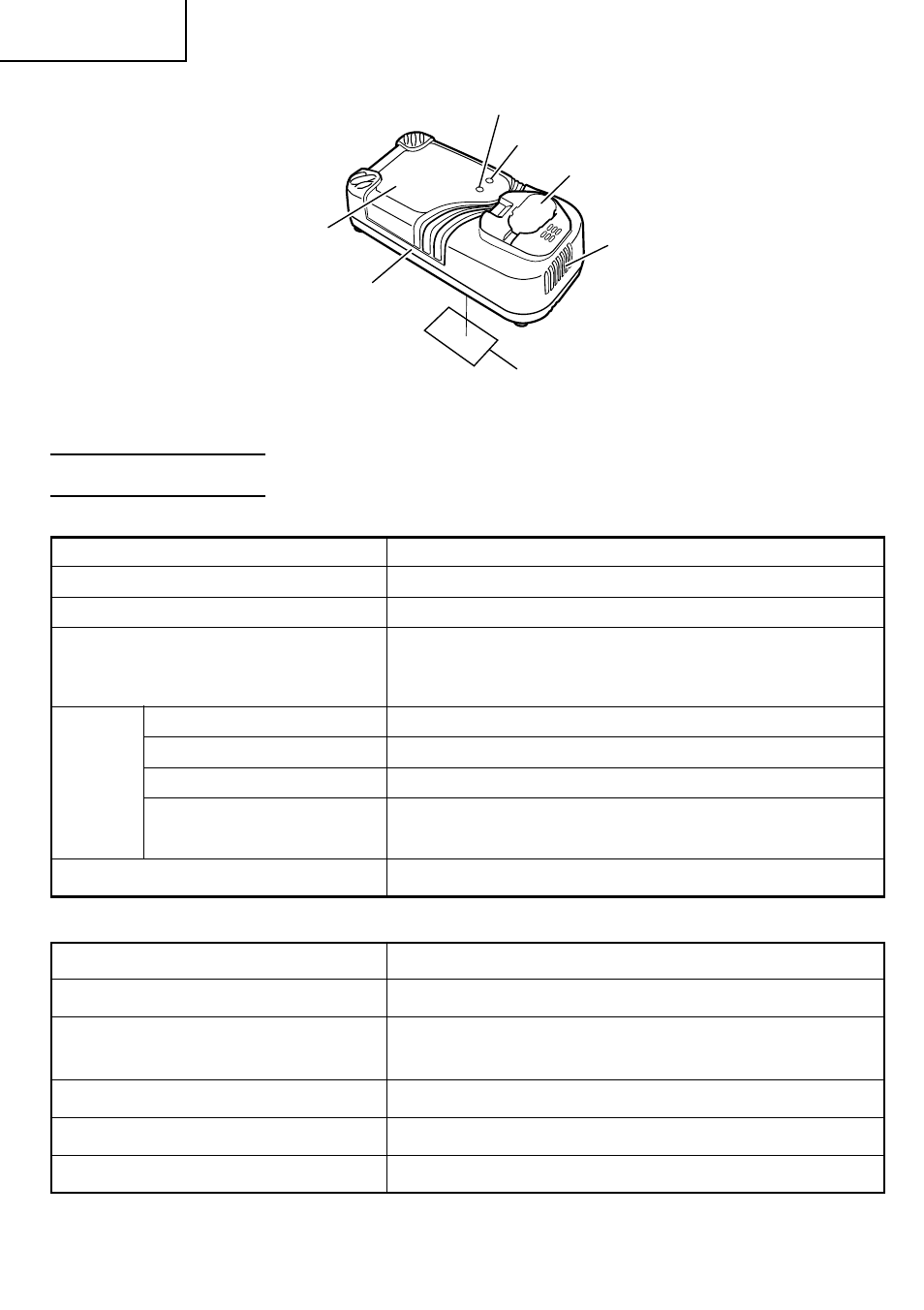 Specifications | Hitachi CR 18DL User Manual | Page 12 / 80