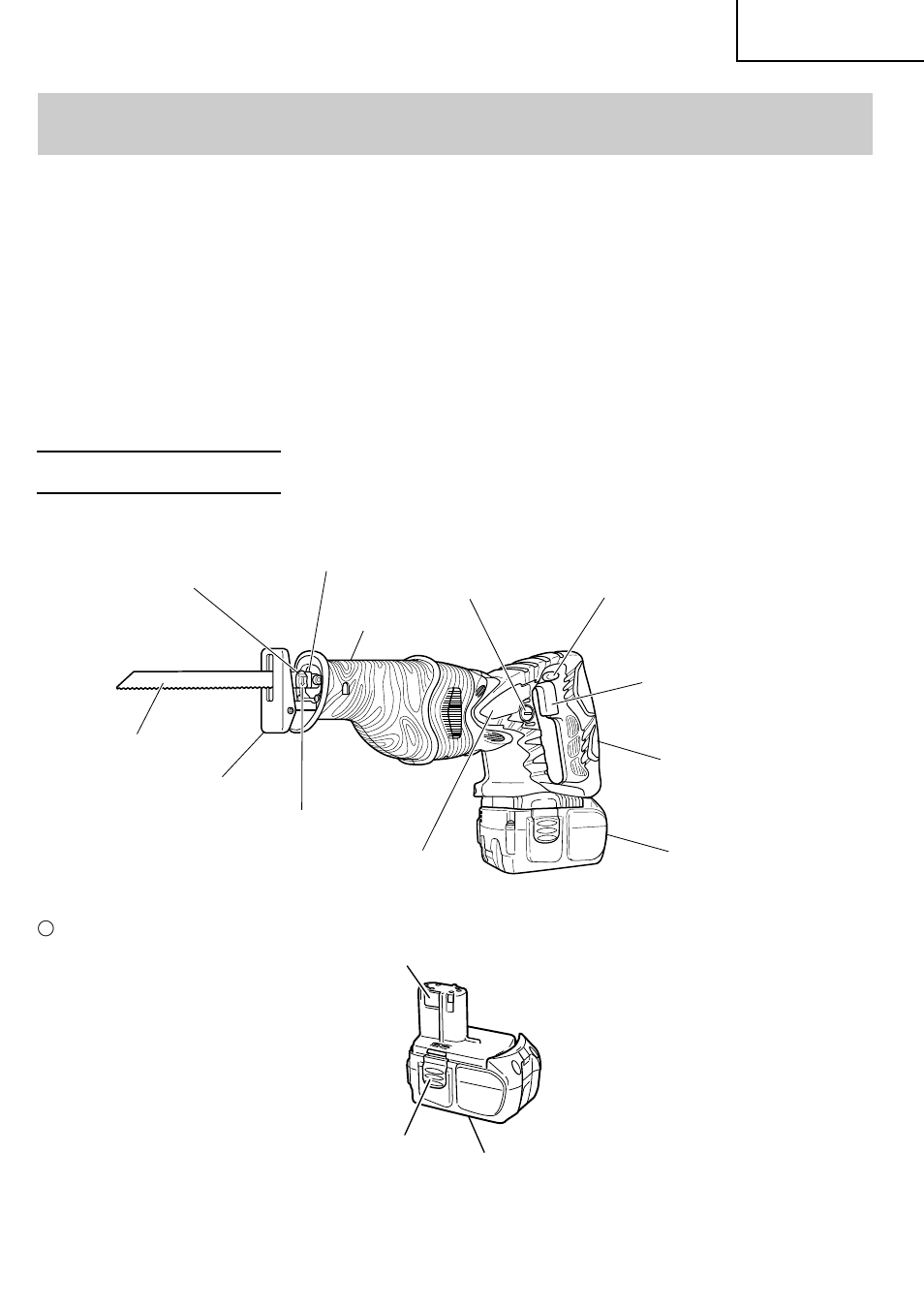 Description fonctionnelle, Nom des parties | Hitachi CR 18DL User Manual | Page 35 / 80