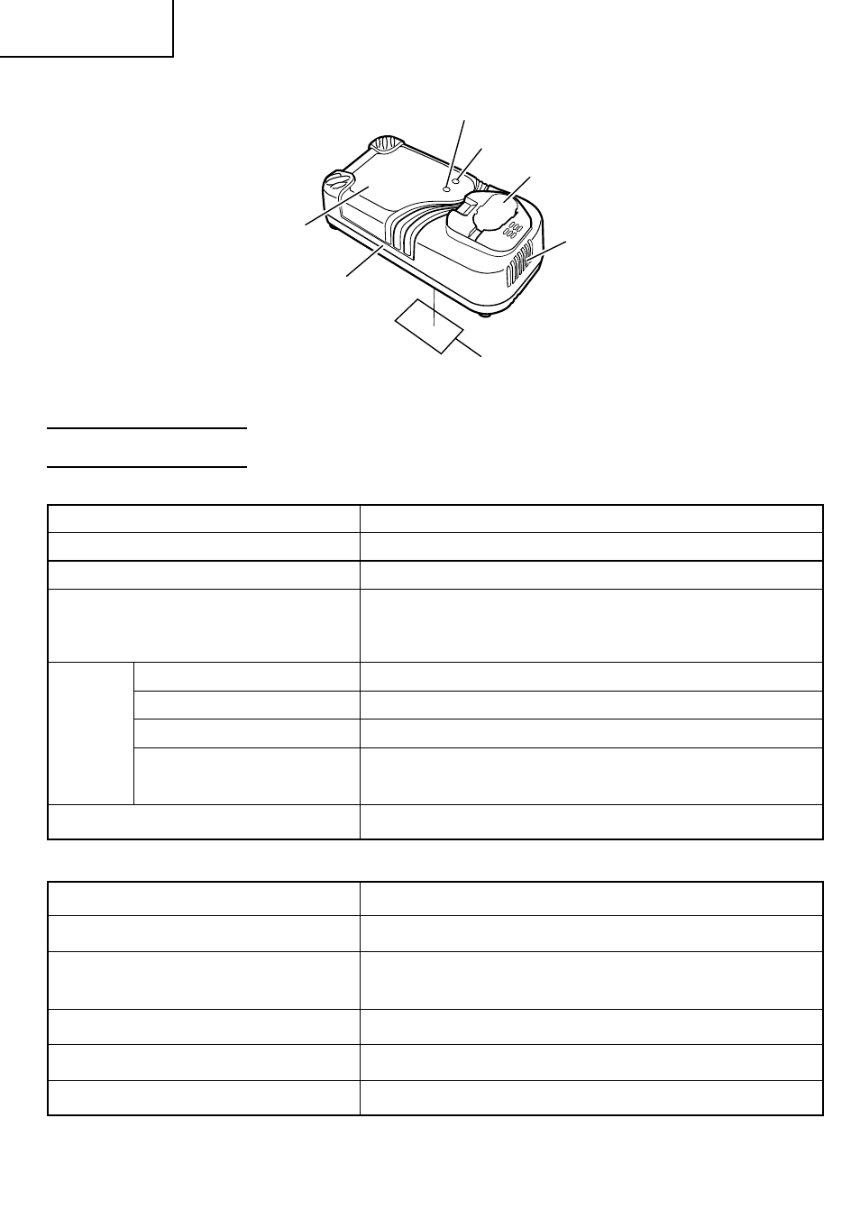 Specifications | Hitachi CR 18DL User Manual | Page 36 / 80