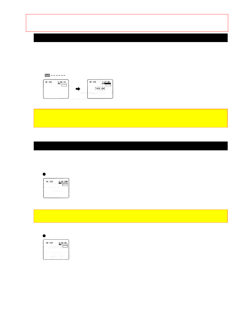 Remaining tape using the display button | Hitachi VM-E56A User Manual | Page 30 / 64