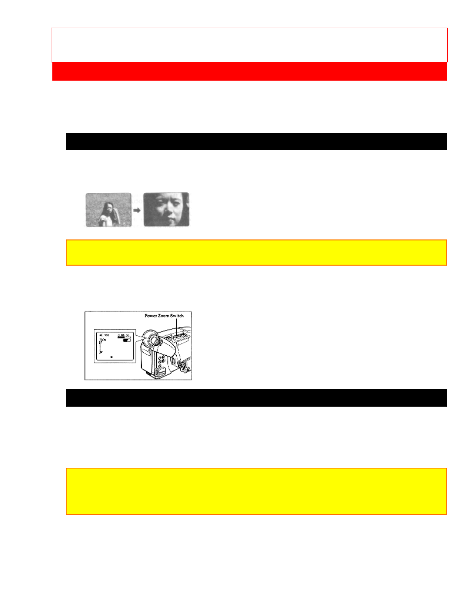 Advanced techniques pg. 37 | Hitachi VM-E56A User Manual | Page 40 / 64