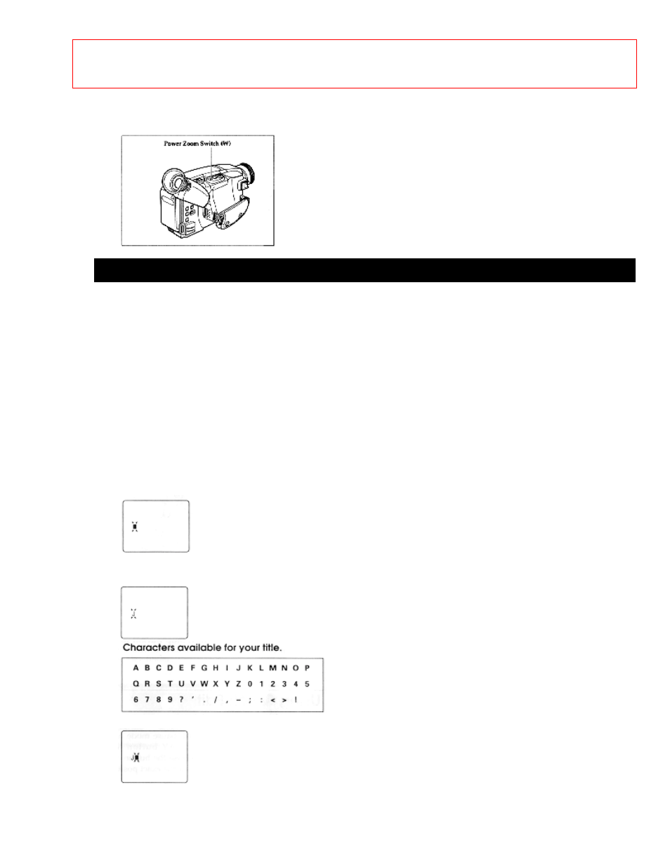 Creating and recording titles creating a title | Hitachi VM-E56A User Manual | Page 45 / 64