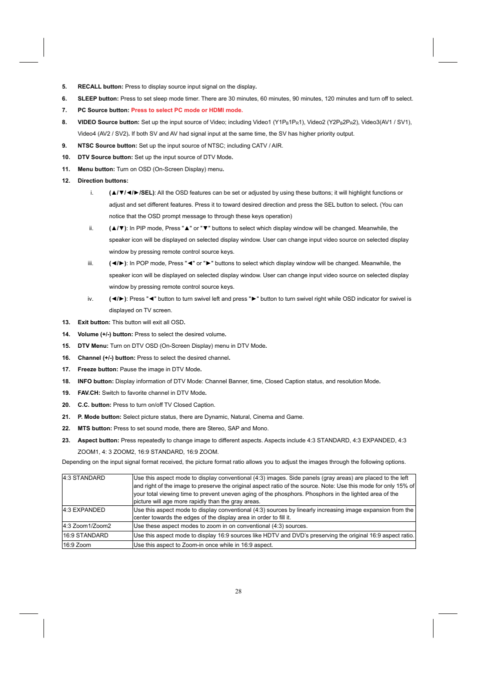 Hitachi 32HDL52A User Manual | Page 29 / 53