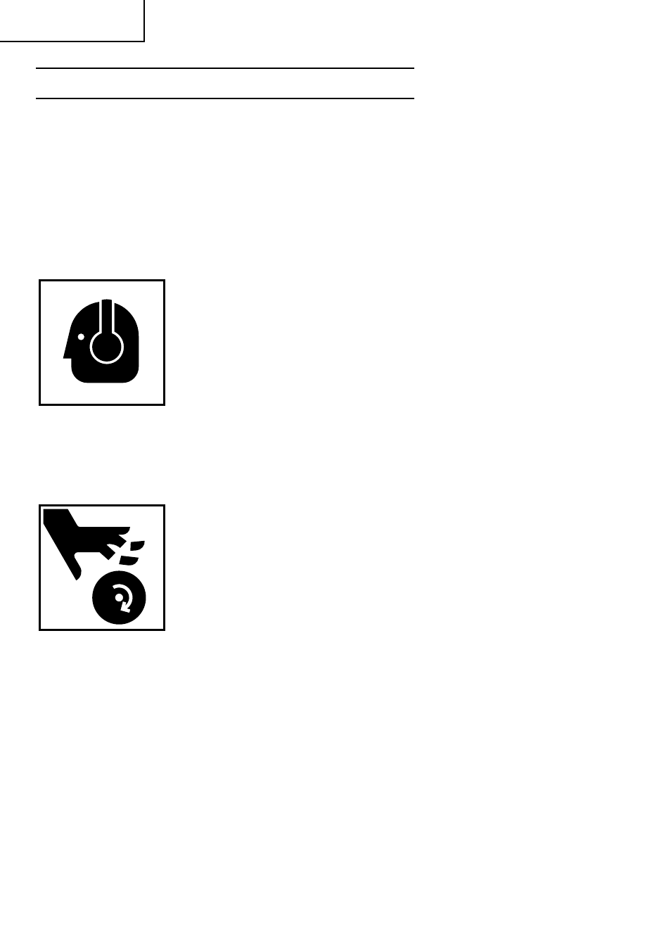 Specific safety rules and symbols | Hitachi G 12S2 User Manual | Page 6 / 48
