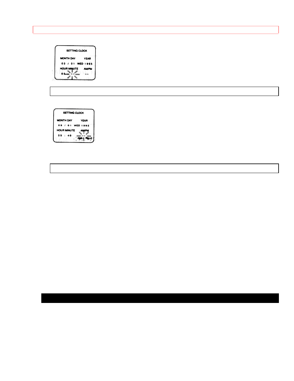 To change the clock setting | Hitachi VT-M190A User Manual | Page 28 / 66