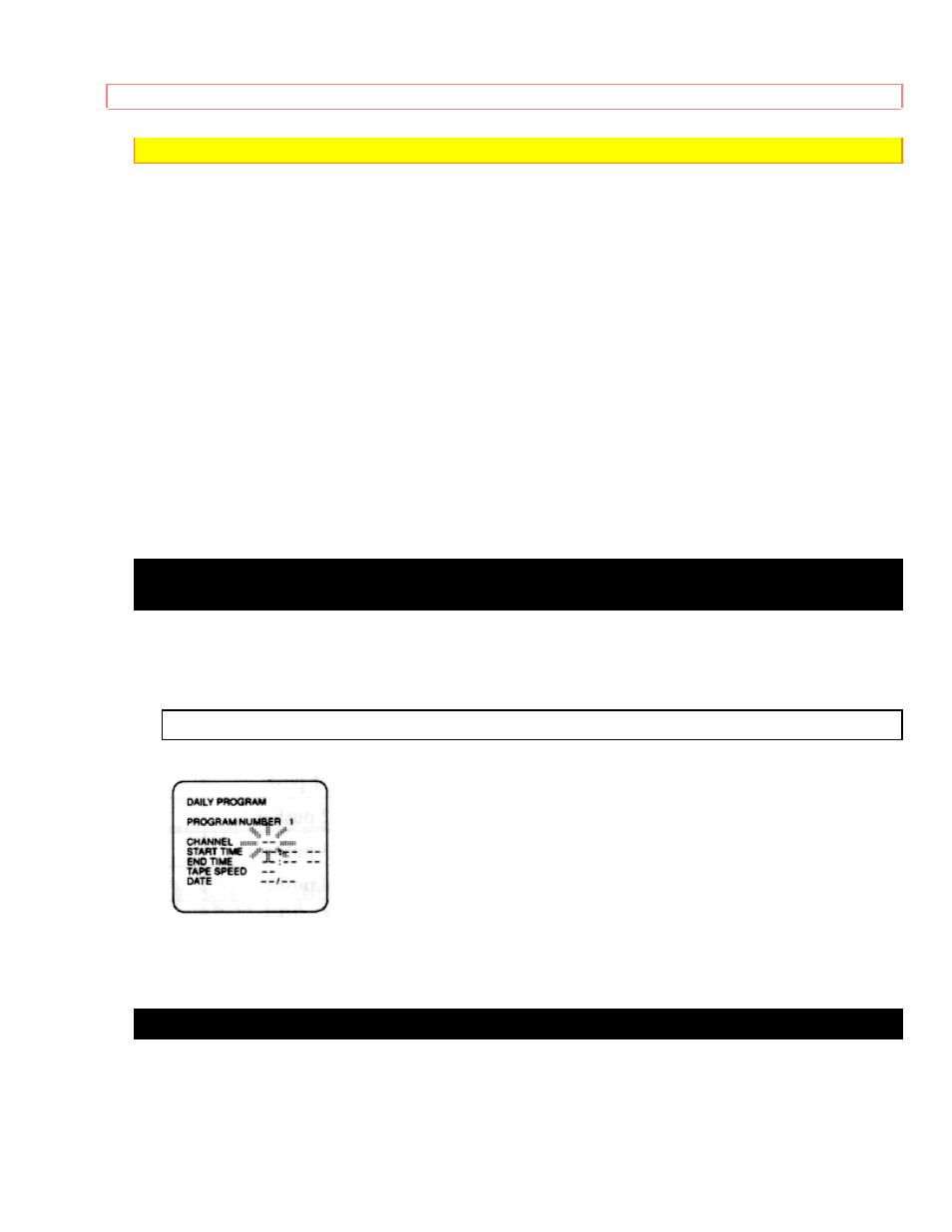 Daily program (monday ~ sunday) weekly program | Hitachi VT-M190A User Manual | Page 39 / 66