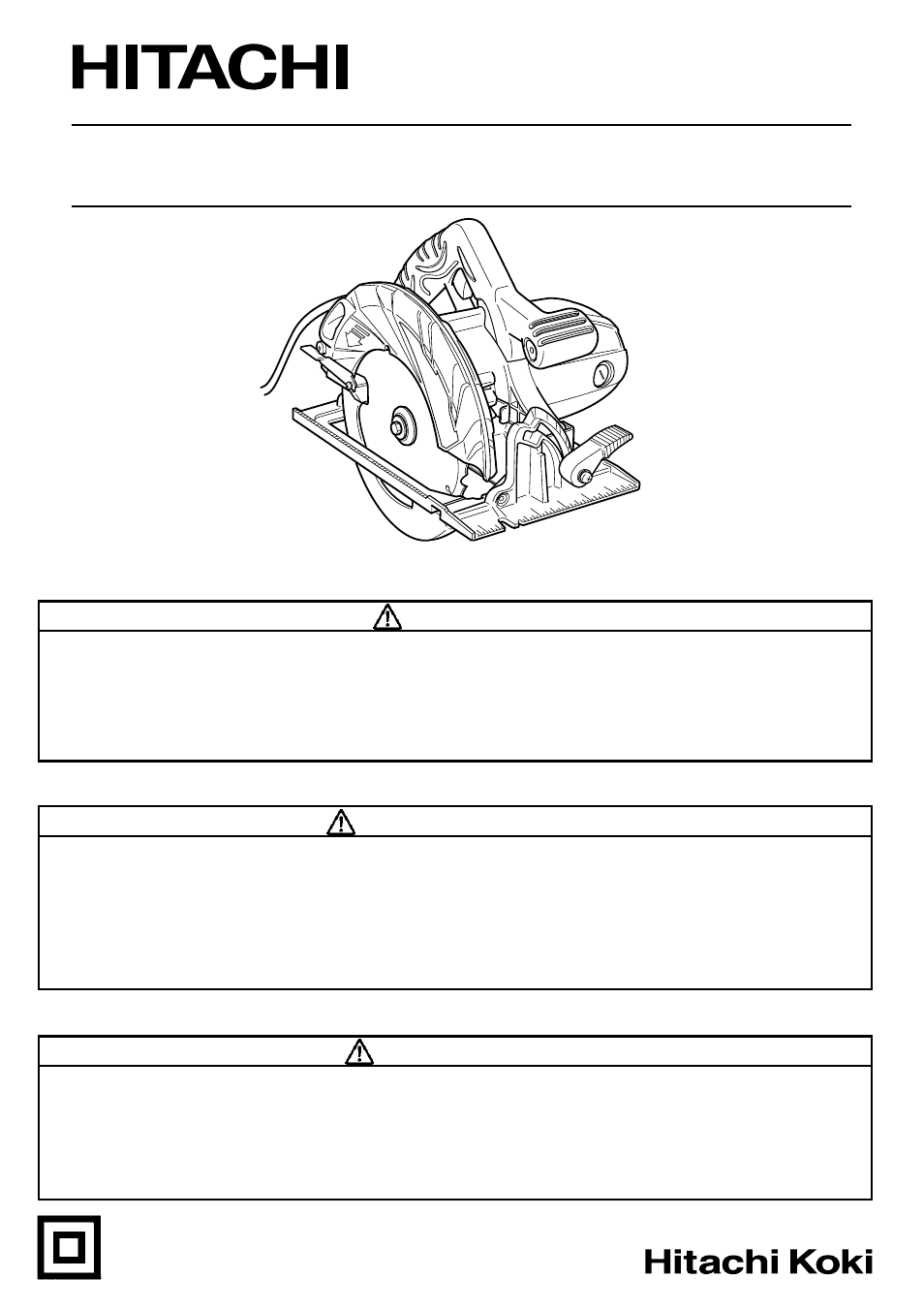 Hitachi C 7BMR User Manual | 40 pages