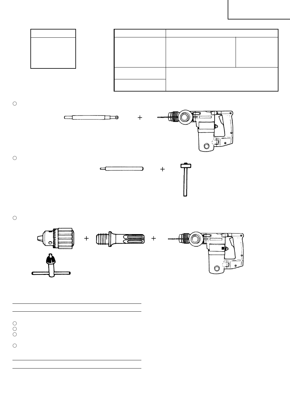 Français | Hitachi DH 20V User Manual | Page 16 / 37