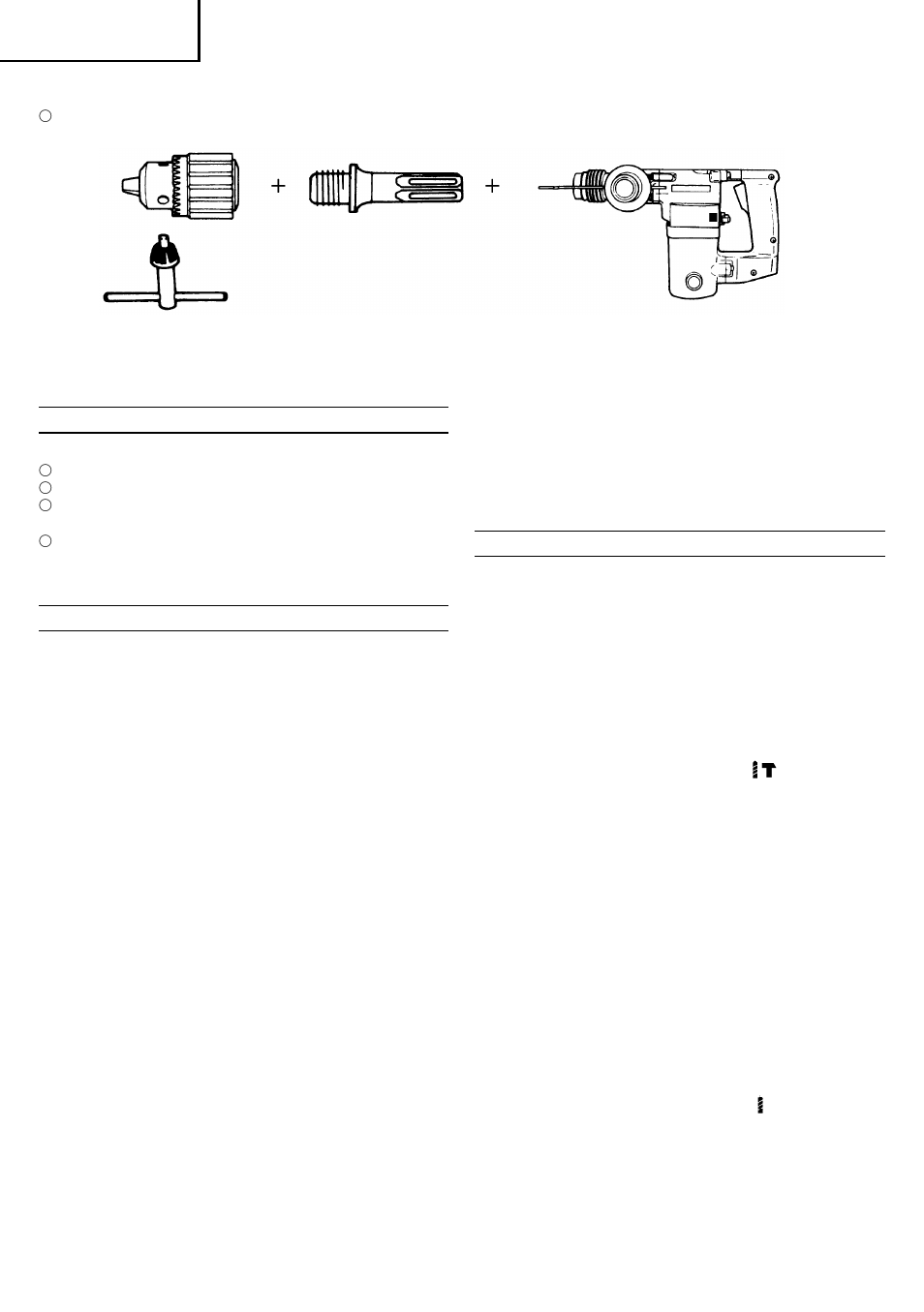 Italiano | Hitachi DH 20V User Manual | Page 21 / 37
