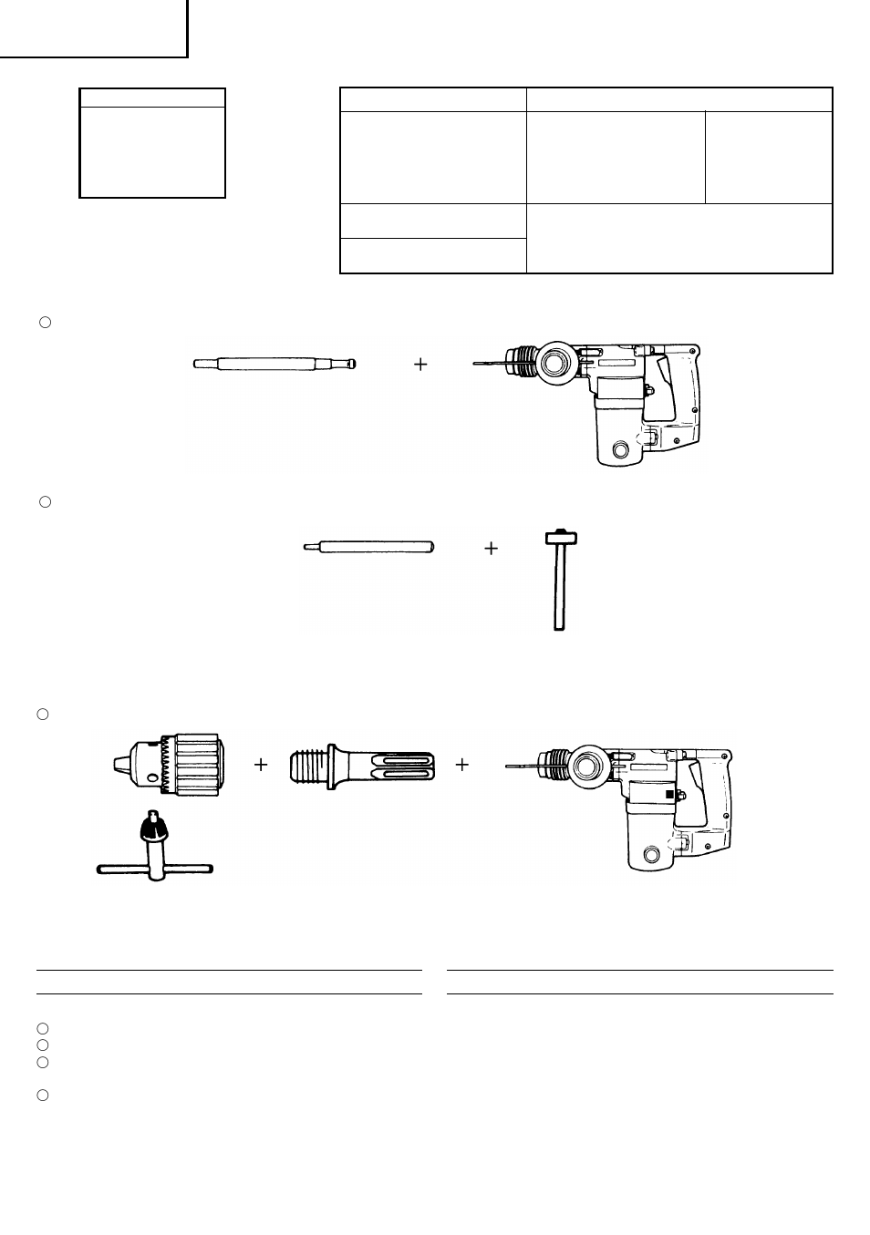 English | Hitachi DH 20V User Manual | Page 7 / 37