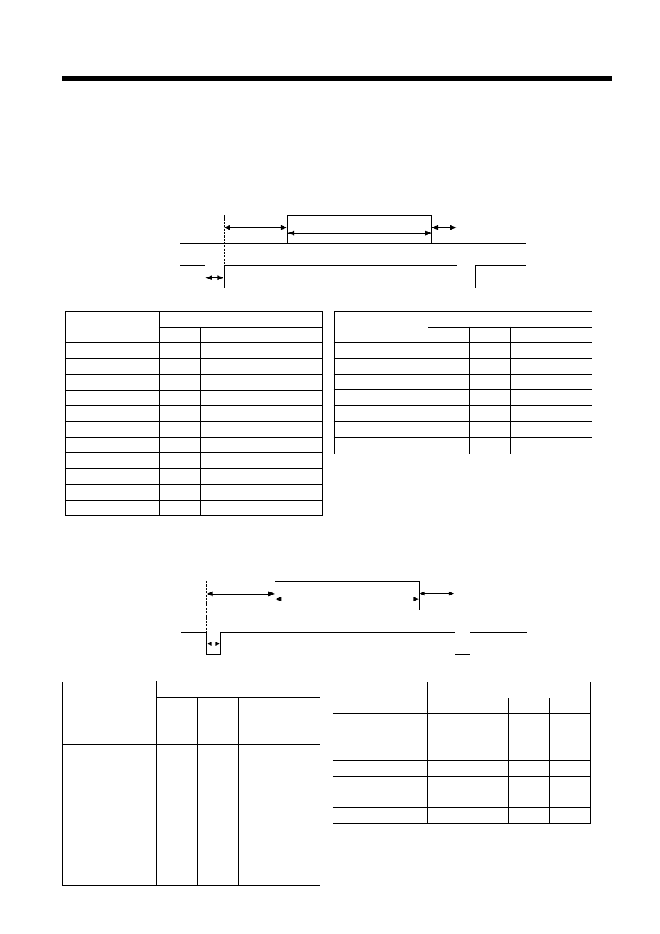 Connection to the rgb signal terminal (continued), Initial set signals, Data hsync | Data vsync | Hitachi CP-S860E User Manual | Page 24 / 35