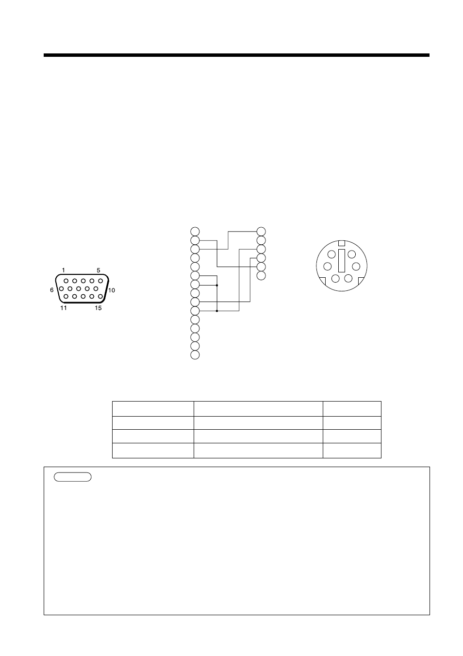 Connection to the control signal terminal, Mouse functions | Hitachi CP-S860E User Manual | Page 26 / 35