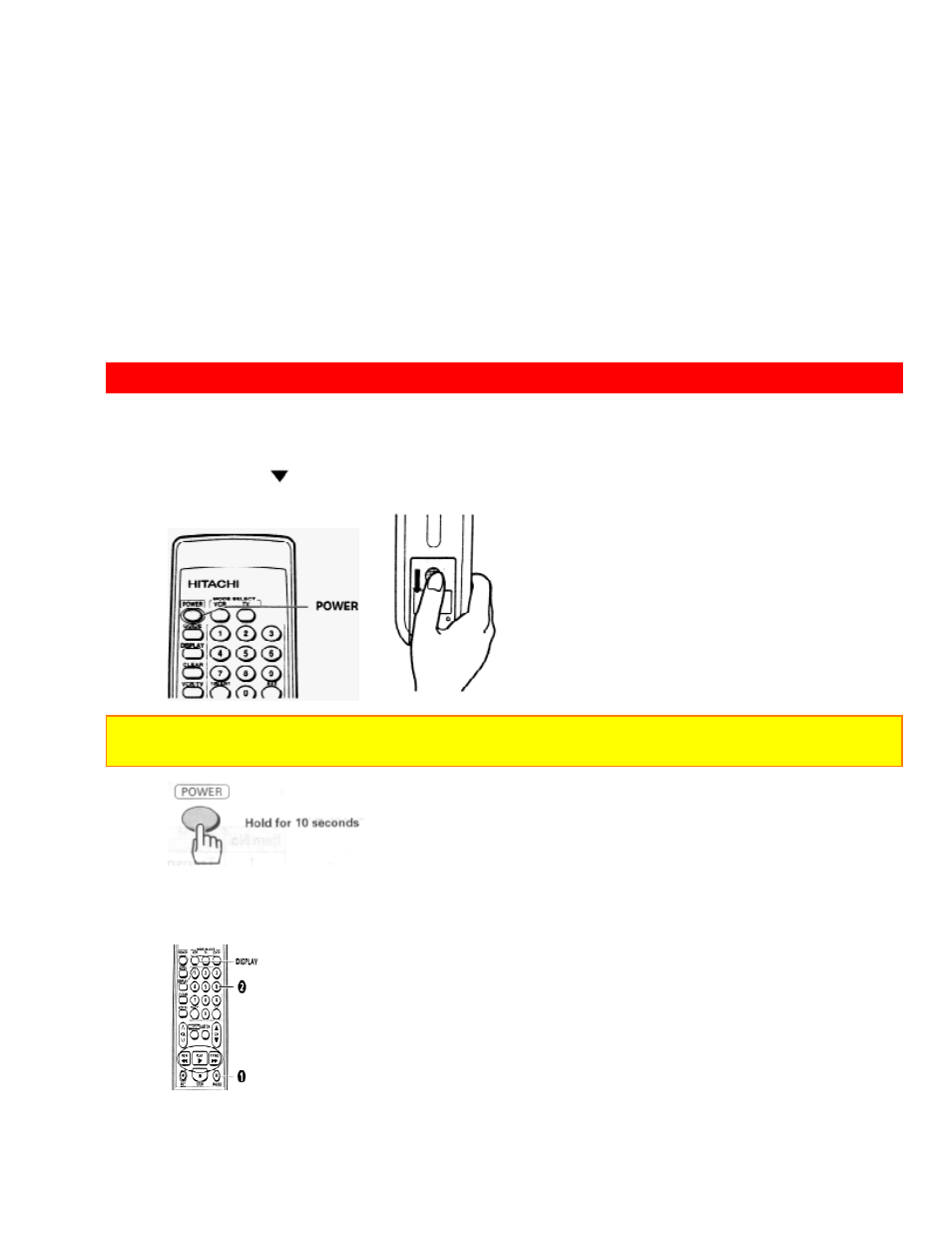 Remote operation | Hitachi VT-FX623A User Manual | Page 10 / 65