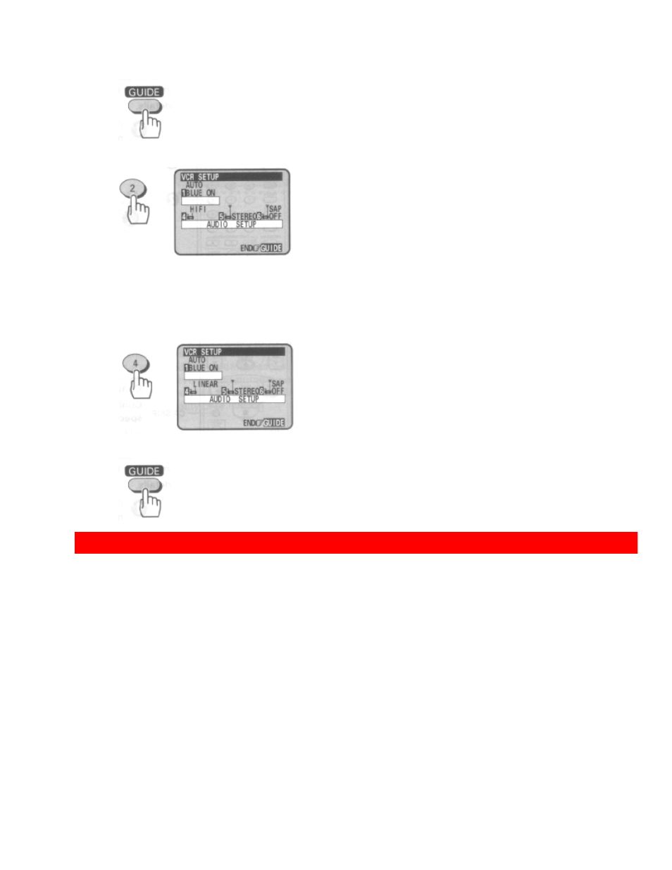 Using the "index" feature | Hitachi VT-FX623A User Manual | Page 36 / 65