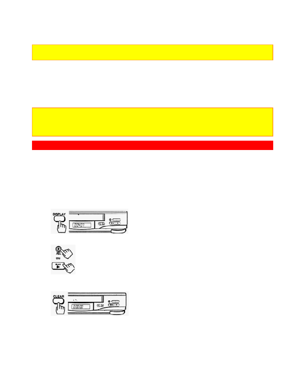 Index with the time counter | Hitachi VT-FX623A User Manual | Page 38 / 65